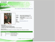 Tablet Screenshot of lily.staff.gunadarma.ac.id