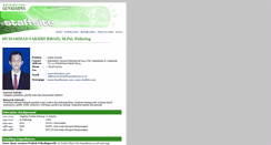 Desktop Screenshot of fakhrurrozi.staff.gunadarma.ac.id