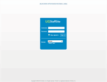 Tablet Screenshot of mail.staff.gunadarma.ac.id