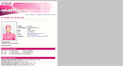 Desktop Screenshot of febriani.staff.gunadarma.ac.id