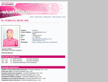 Tablet Screenshot of febriani.staff.gunadarma.ac.id