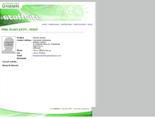 Tablet Screenshot of haryanto.staff.gunadarma.ac.id