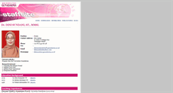 Desktop Screenshot of dinisundani.staff.gunadarma.ac.id
