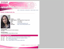 Tablet Screenshot of emmy.staff.gunadarma.ac.id