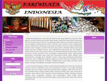 Tablet Screenshot of pariwisata.gunadarma.ac.id