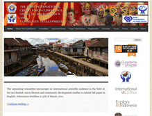 Tablet Screenshot of icmf.gunadarma.ac.id